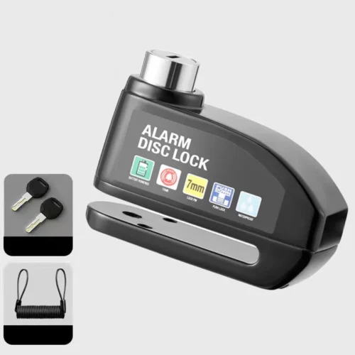 Alarm Disc Brake Lock-black
